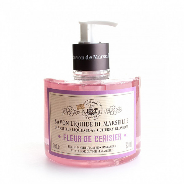 SAVON LIQUIDE DE MARSEILLE 330ml - FLEUR DE CERISIER