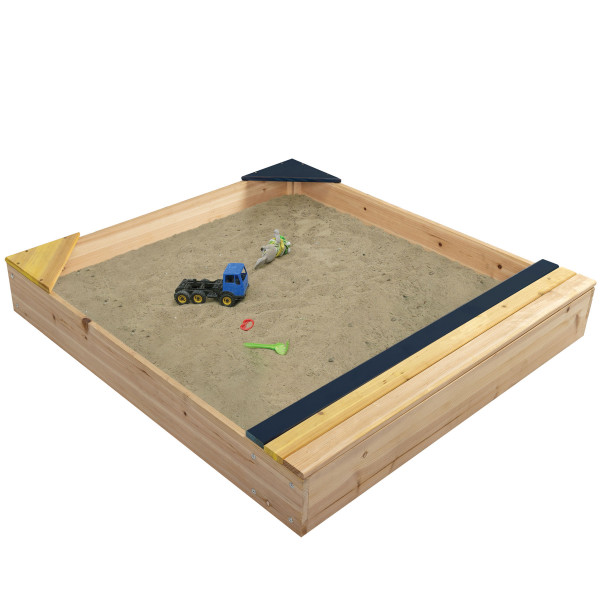 Sandkasten Spielplatz Kinder Semplice 102 x 96,5 cm von terra-garten®