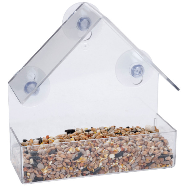 Clear Window Bird Feeder